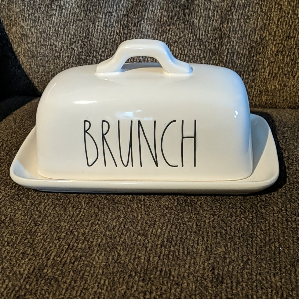 Rae Dunn brunch butter dish